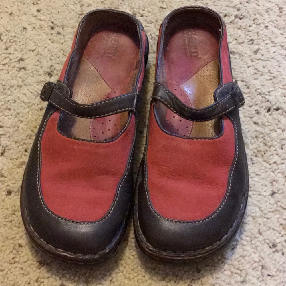 Born leather Mary Janes. Size 6 1/2.